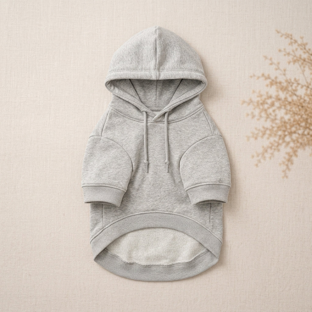 ZUPNORIVA™ Classic Dog Hoodie – Soft Cotton Blend Pet Sweatshirt, Casual Puppy Clothes, Everyday Dog Pullover