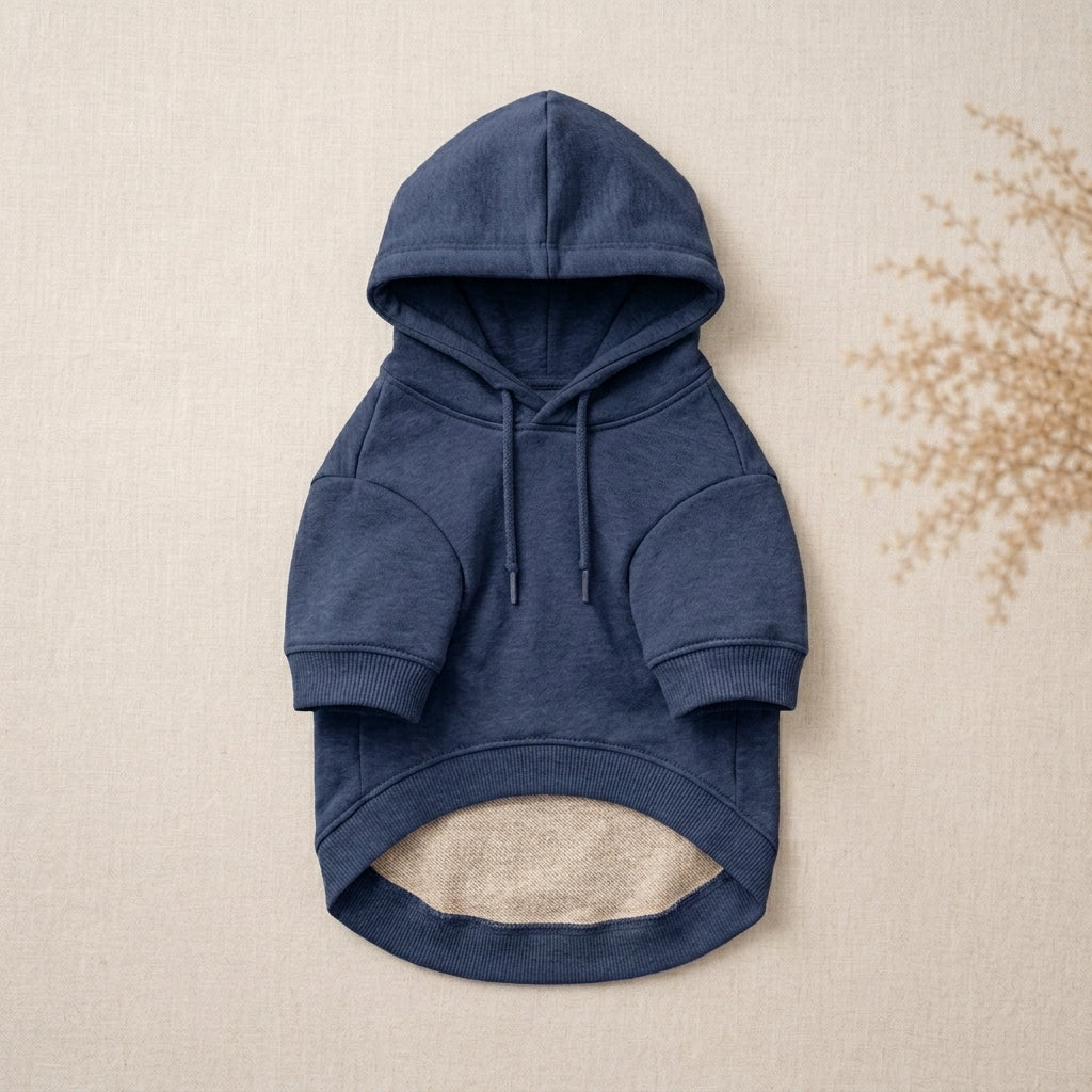 ZUPNORIVA™ Classic Dog Hoodie – Soft Cotton Blend Pet Sweatshirt, Casual Puppy Clothes, Everyday Dog Pullover
