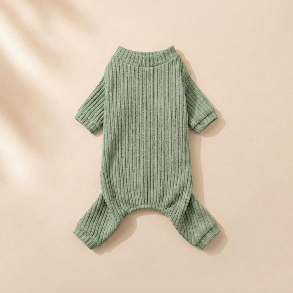 ZUPNORIVA™ Soft Thermal Dog Pajamas – Stretch Pet Jumpsuit, Cozy Puppy Sleepwear, Full Body Dog Clothes