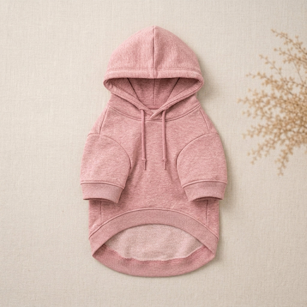 ZUPNORIVA™ Classic Dog Hoodie – Soft Cotton Blend Pet Sweatshirt, Casual Puppy Clothes, Everyday Dog Pullover